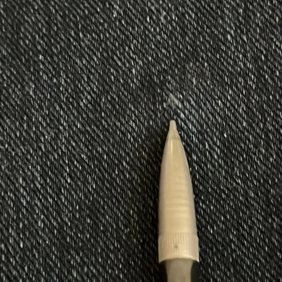 Lysse Knit Denim Cuffed Ankle Zip Cropped Shaping Leggings - Size Medium - Picture 7 of 8